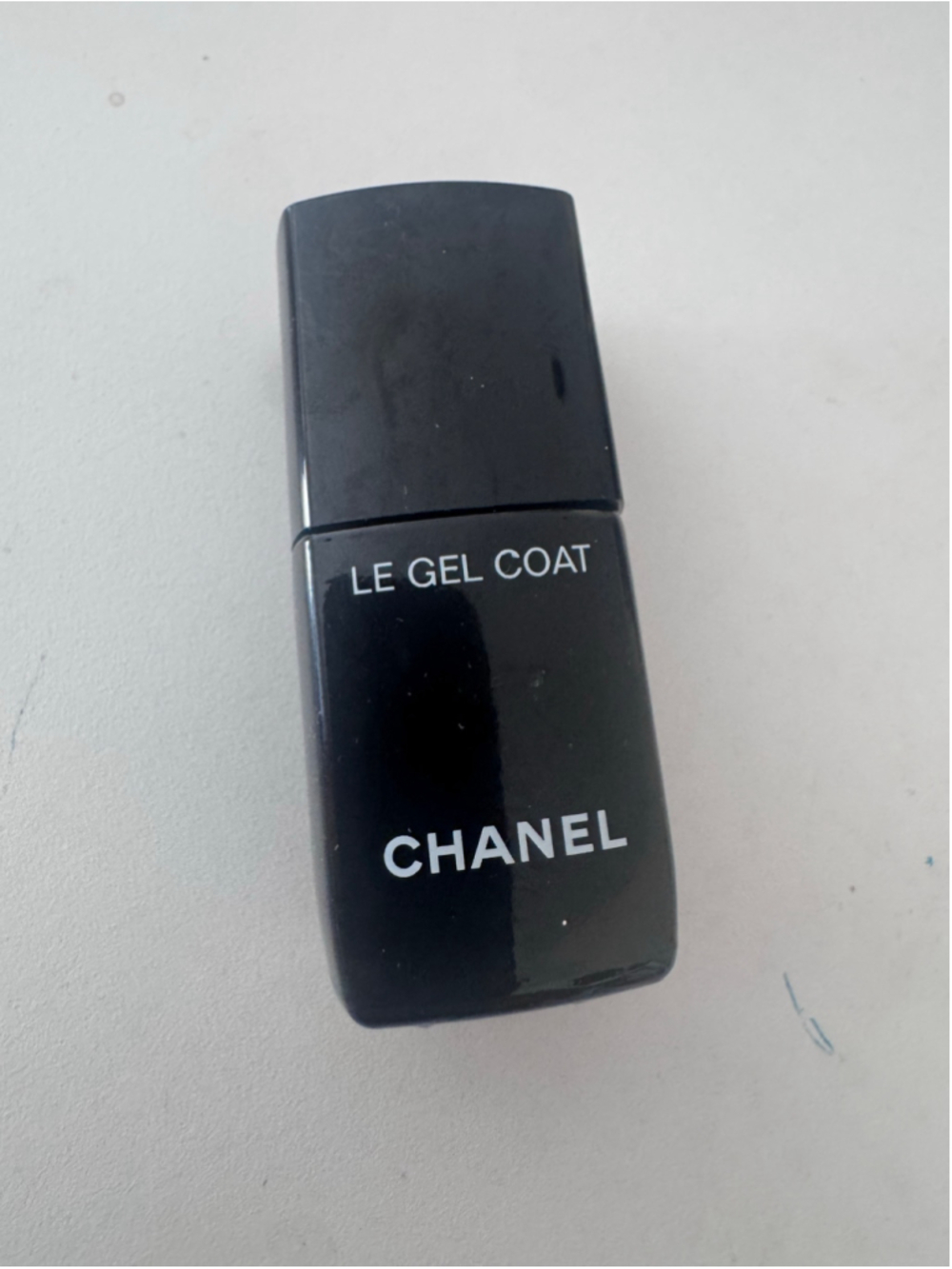 Women's Chanel Le Gel Coat Nail Polish, One Size, Black and White